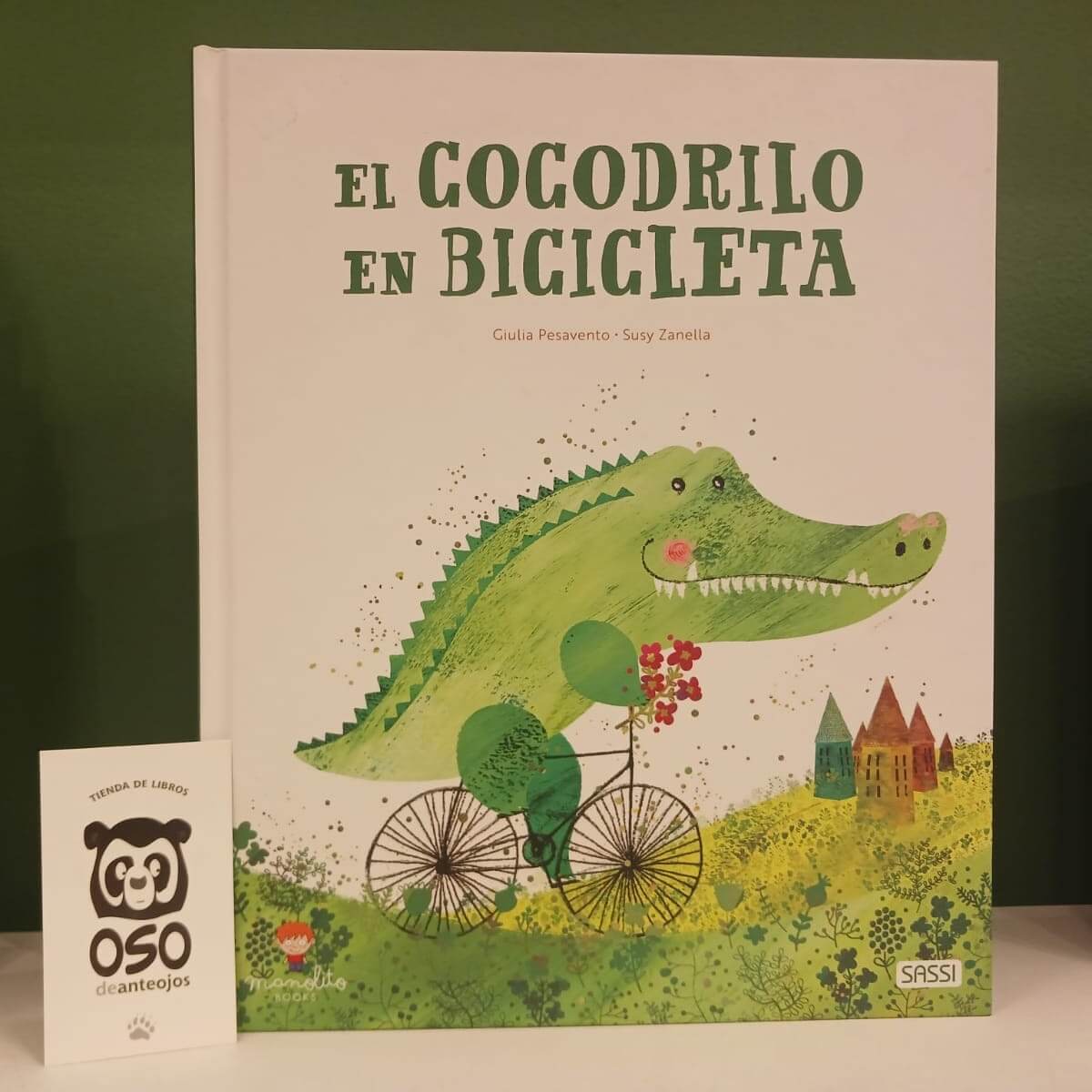 El cocodrilo en bicicleta