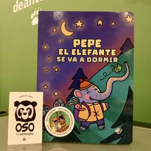 Pepe, el elefante, se va a dormir