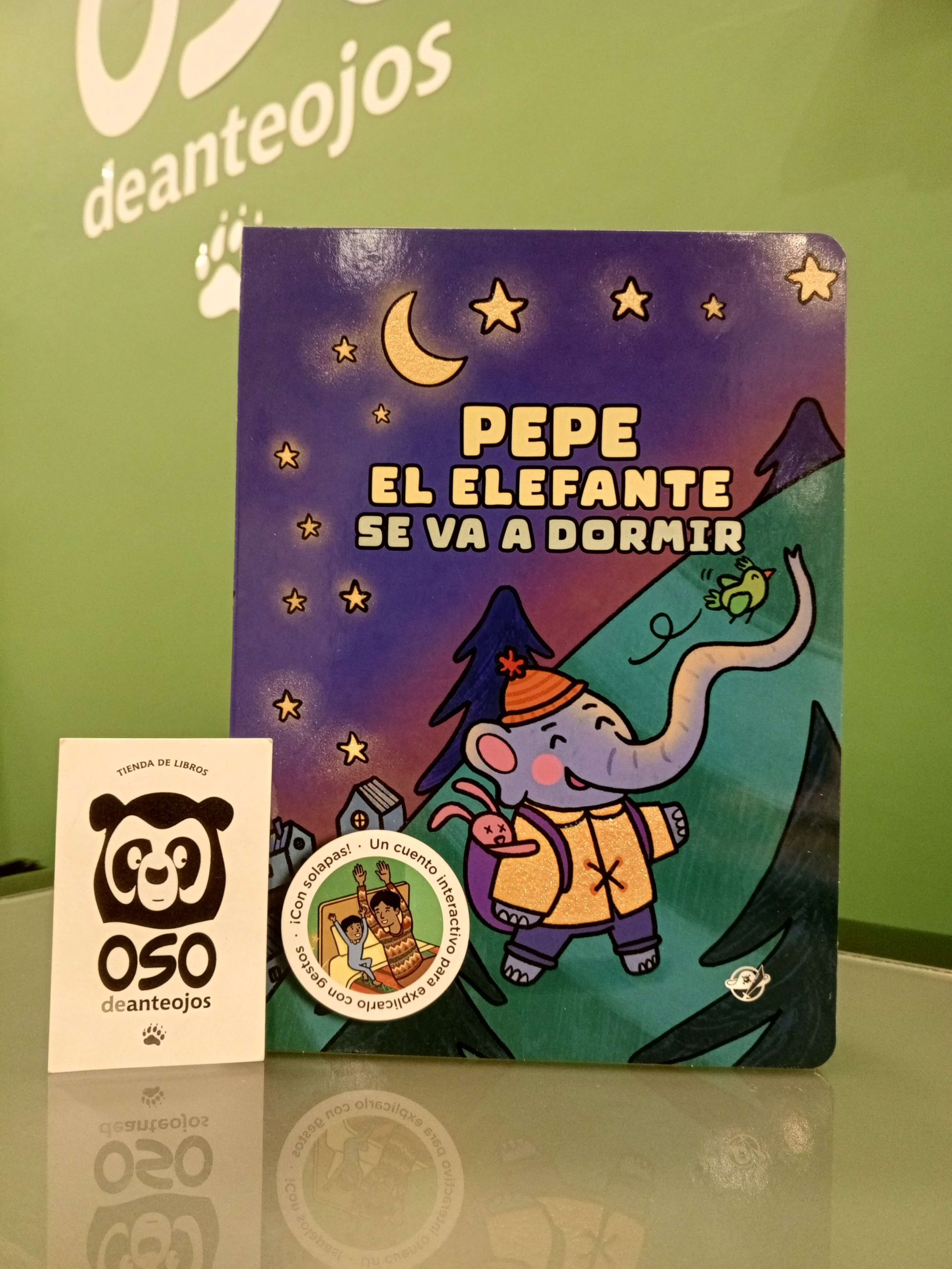 Pepe, el elefante, se va a dormir